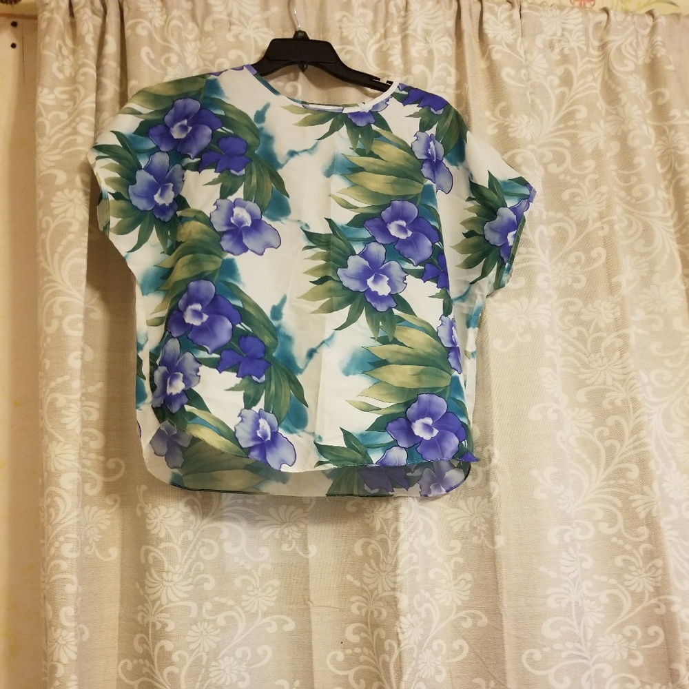 Summery floral, blouse